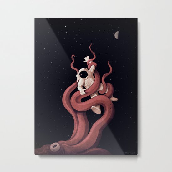 Huston We Have a problem Metal Print