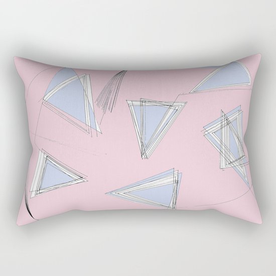 UNdone - pantone Rectangular Pillow
