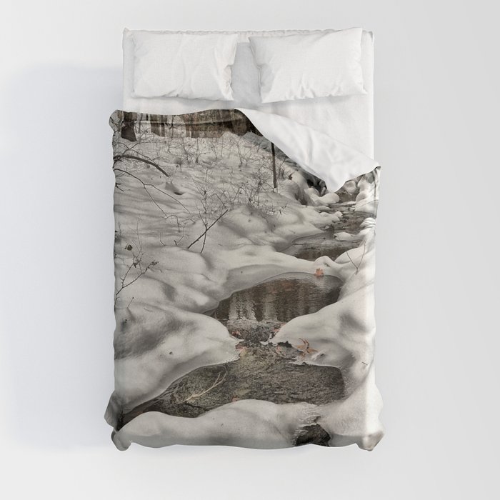 Marshmallow Snow Duvet Cover