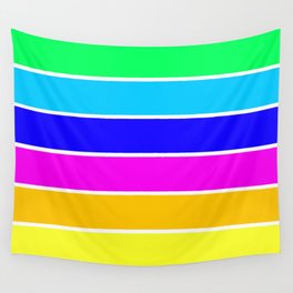 Bright Stripes Wall Tapestry
