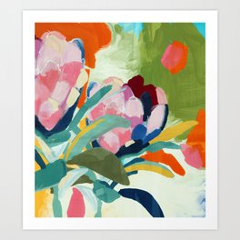 floral blossom Art Print