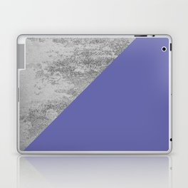 Very Peri 2022 Color Of The Year Violet Blue Periwinkle Concrete II Laptop Skin