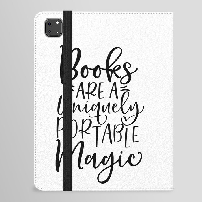 Books Are A Uniquely Portable Magic iPad Folio Case