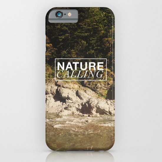 Nature Calling iPhone & iPod Case