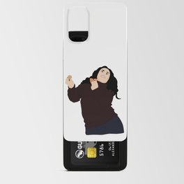 Monica Geller eating and dancing Android Card Case