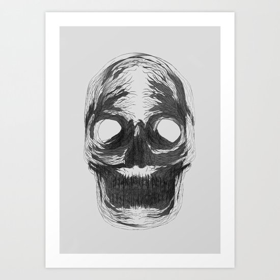 Skull Art Print