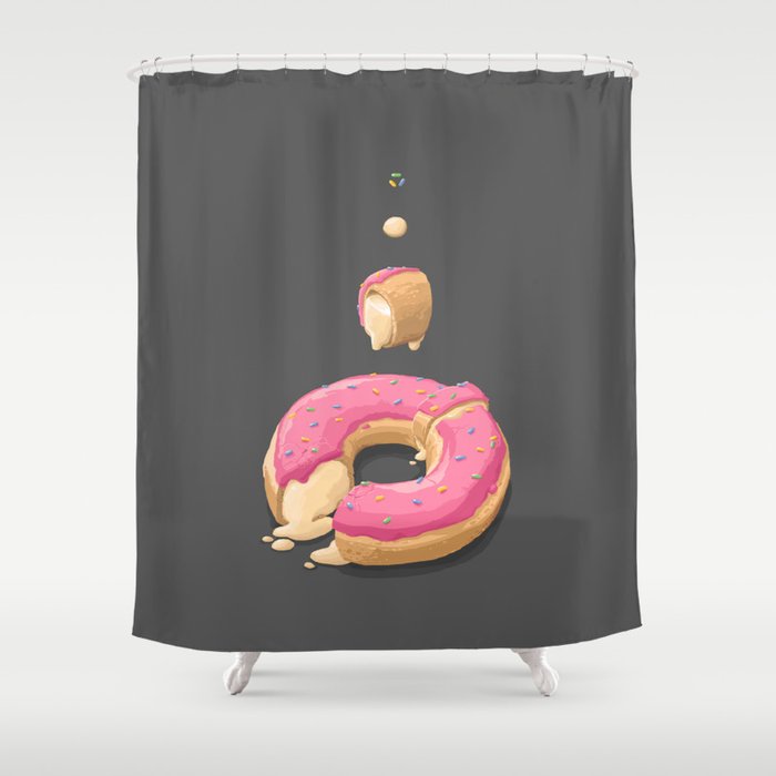 Donut Shower Curtain