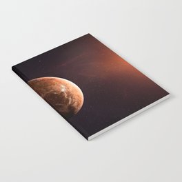 Venus planet. Poster background illustration. Notebook