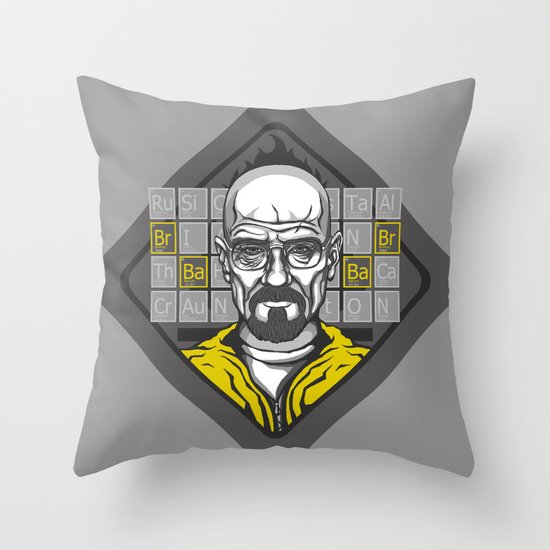 Contents Under Pressure Throw Pillow