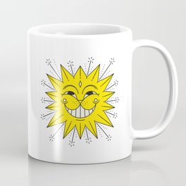 Sun Cat Coffee Mug