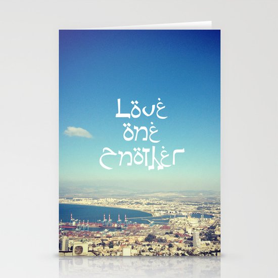Love One Another Stationery Cards