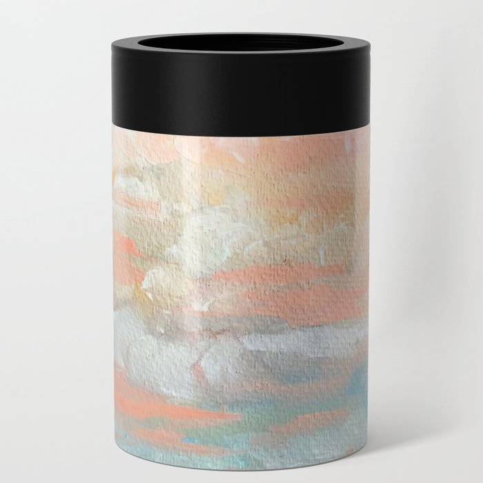 Mountain Sky in Watercolor Can Cooler