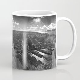 1906 San Francisco in Ruins the Day After the Great Earthquake and Fire black and white photography - photographs Coffee Mug
