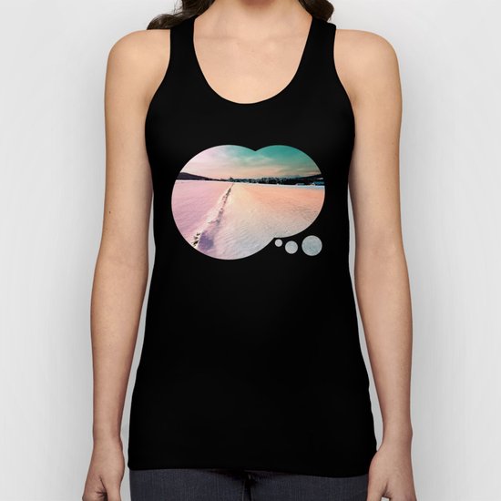 The field and the village Unisex Tank Top