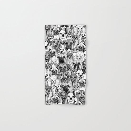 just dogs Hand & Bath Towel