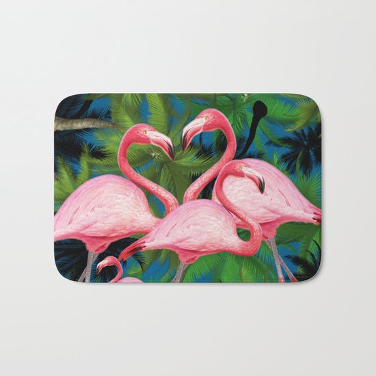 Palm tree Bath Mat