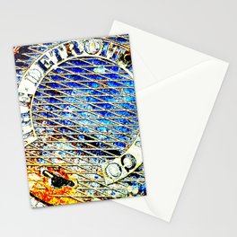 Detroit Edison Manhole Cover Art Stationery Cards