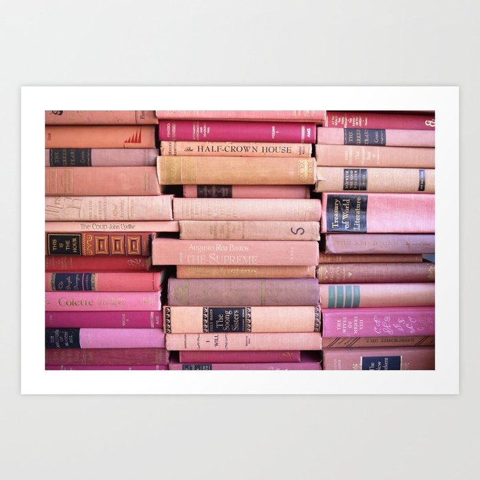 Vintage Pink Stacks Kunstdrucke Vintage Pink Stacks Kunstdrucke
