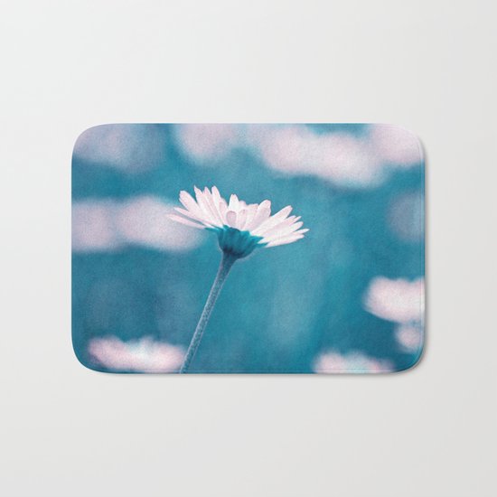 love in blue Bath Mat