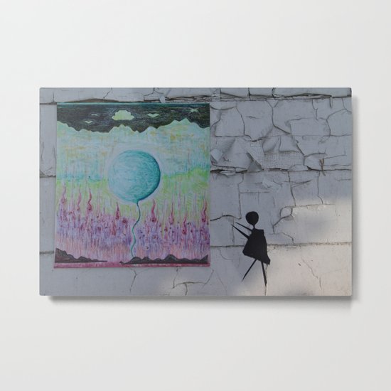 CRAYON LOVE _ Chasing Lonely Loons_ not the birds Metal Print