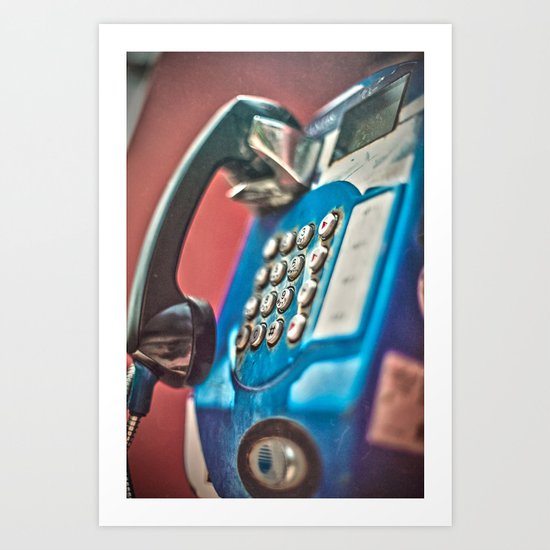 One Call Art Print