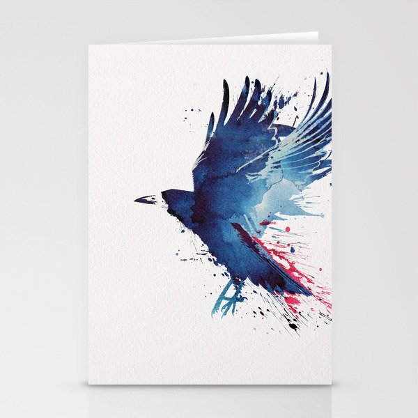Bloody Crow Stationery Cards
