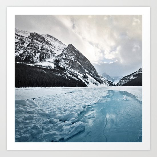 Frozen Louise Art Print