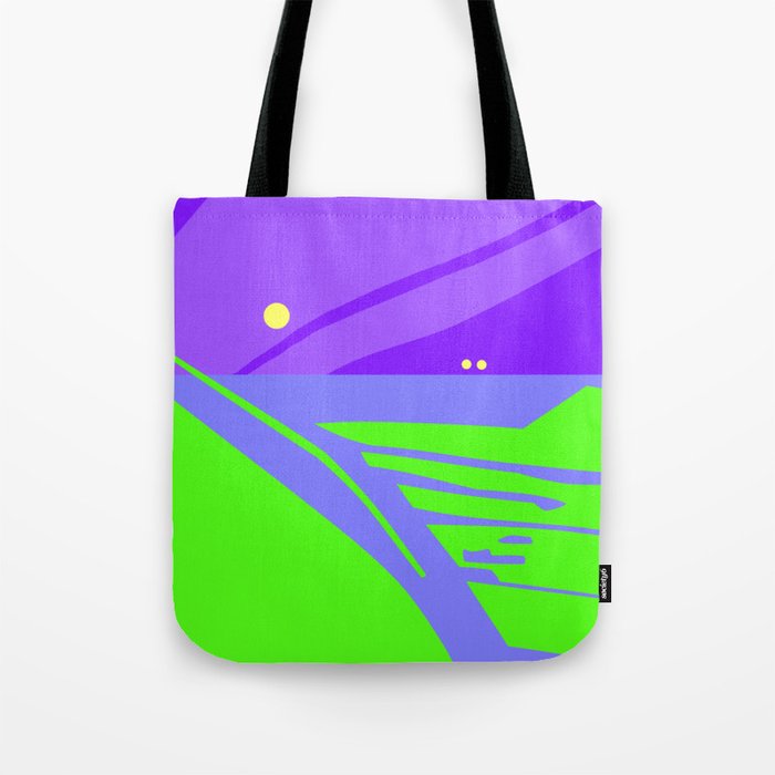 FABLE: PELICAN AND THE WHALE Tote Bag