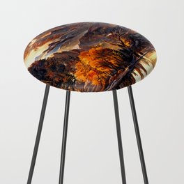 Autumn in the Mountains Counter Stool