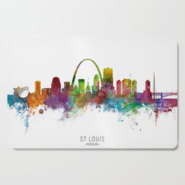 St Louis Missouri Skyline Cutting Board