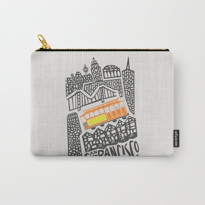 San Francisco Cityscape Carry-All Pouch
