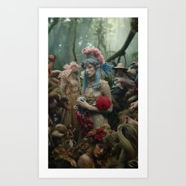 Tales of the Forest 05 Art Print