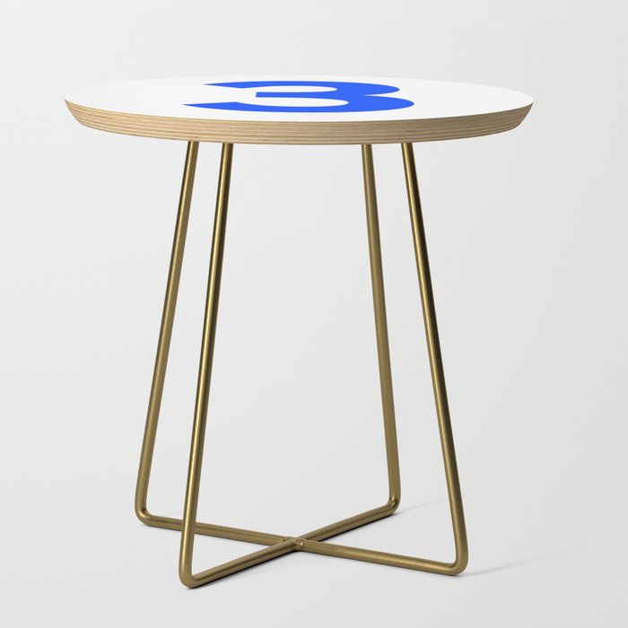 Number 3 (Blue & White) Side Table