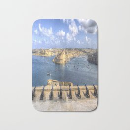 Saluting Battery Valletta Harbour Bath Mat | Vallettalandscape, Vallettamalta, Cannonsvalletta, Grandharbour, Salutingcannons, Photo, Vallettaharbour, Portofvalletta, Valletta 