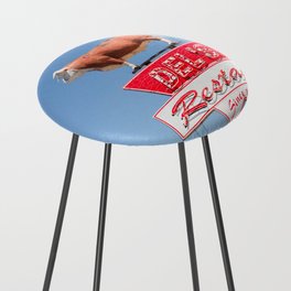 Del's Restaurant - Route 66 Travel Photography Counter Stool