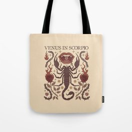 Venus in Scorpio Tote Bag