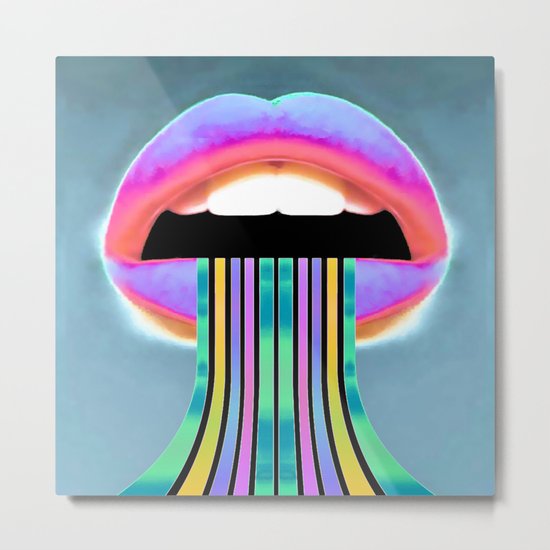 taste the rainbow Metal Print
