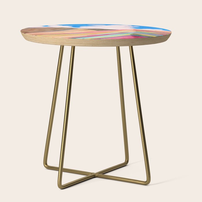 Rainbow Mountains Side Table