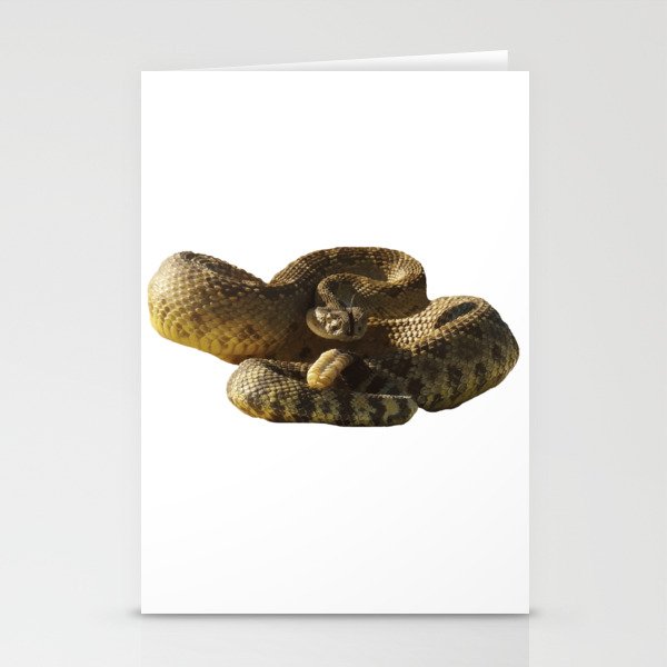 Rattlesnake Deadly Silence Stationery Cards