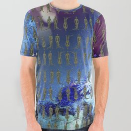 Alien Invasion - Zeke in Space All Over Graphic Tee
