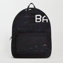 BASIC Backpack | Tv, Basic, Clumsy, Follower, Text, Unlikable, Television, Uncool, Notfashionable, Graphicdesign 