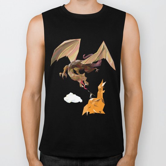 Against the Dragon Biker Tank
