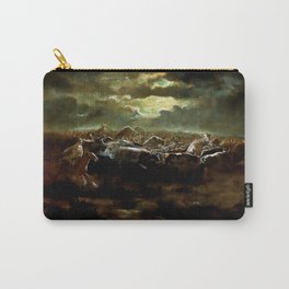 “The Last Stand” by Charles M Russell Carry-All Pouch