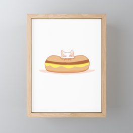 Cheezburger - for the cat lover and meme veteran Framed Mini Art Print