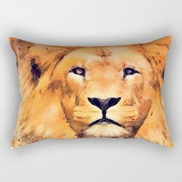 Lion Rectangular Pillow