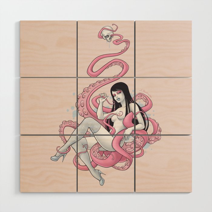 Pink Tranquility Wood Wall Art