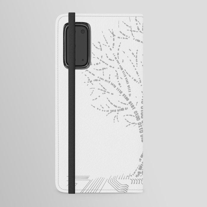 Cool Binary Tree Coding Computer Android Wallet Case