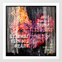Judge Donald Trump .5 Art Print | Refugee, Photomontage, Trump, Collage, Islam, Makeamericagreatagain, Alexpreiss, Digital, Immigrationban, Immigration 
