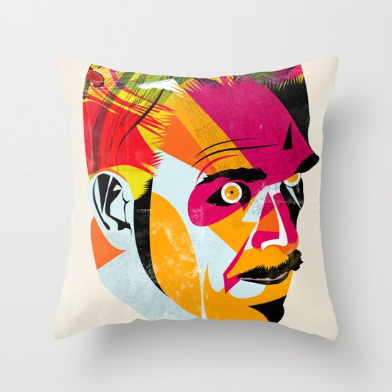 head_131112 Throw Pillow