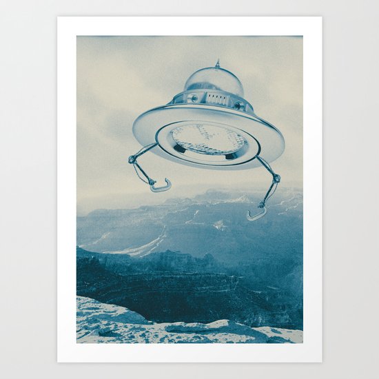 UFO III Art Print